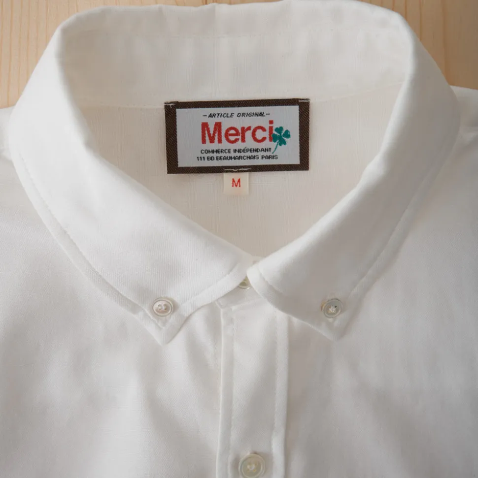 Femme G01 Chemises|Chemises-Merci - Chemise Basile - Blanc