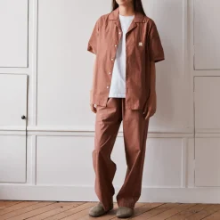 Femme MJ01 Chemises|Pyjamas-Merci - Chemise Noa - Moka