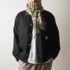Femme JE01 Maison De Campagne|L'esprit Merci-Merci - Echarpe en cachemire Harry - Carreaux Beige