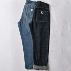 Femme KE01 Jeans|Jeans-Merci - Jeans Carrot Trèfle - Stonewash