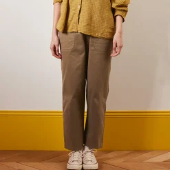 Femme J01 Pantalons-Merci - Pantalon Pauline - Kaki