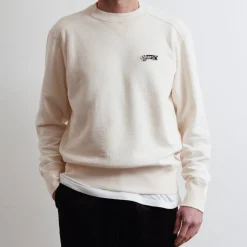 Homme PE01 Sweats-Merci - Pull Léon - Cream