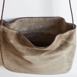 Femme MERCI Sacs À Main-- Sac en daim - Cardinal