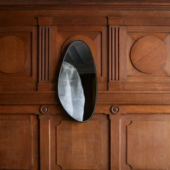 259 SERAX Miroirs-Miroir ovale - Noir