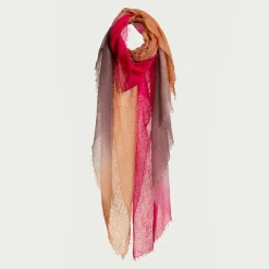 Femme Mirror in the Sky Foulards & Echarpes-- Foulard St Tropez - Rose