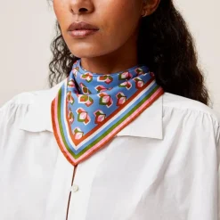 Femme Moismont Foulards & Echarpes-- Foulard N°710 - Bleu