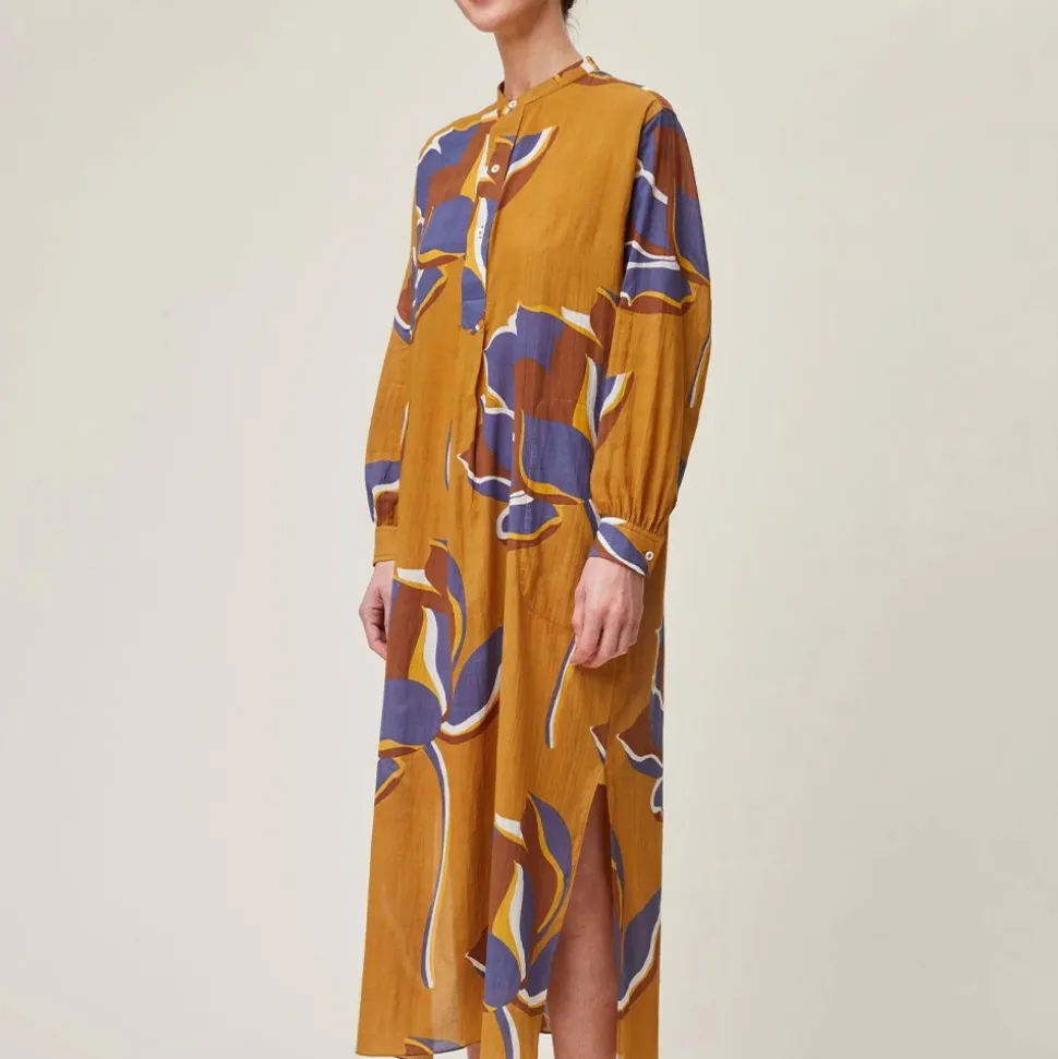 Femme MOISMONT Robes-- Robe Holi - Tabac