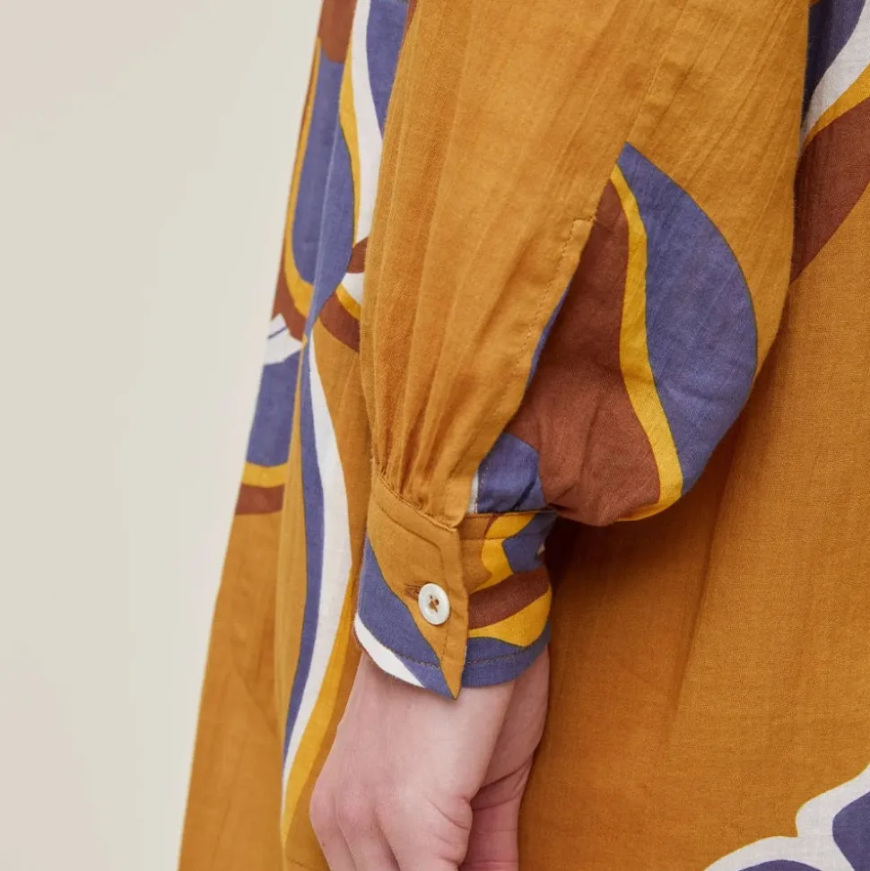 Femme MOISMONT Robes-- Robe Holi - Tabac