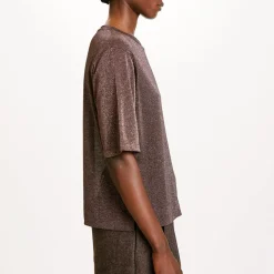 Femme Momoni T-shirts-- T-Shirt Iora - Marron