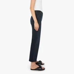 Femme Mother Jeans-- Jean Rambler - Noir