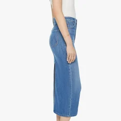Femme Mother Jupes-- Jupe Pencil Pusher - Bleu