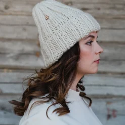Femme Myssy Bonnets-- Bonnet en Laine -