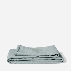 200 LINTEX Nappes-Nappe en lin lavé - Gris Vésuve