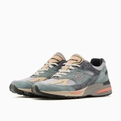 Homme New Balance Baskets-- U991SG2 - Bleu/Gris Foncé