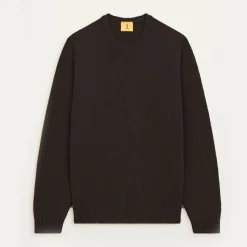 Homme Nitto Knitwear Mailles-- Pull Youri - Marron