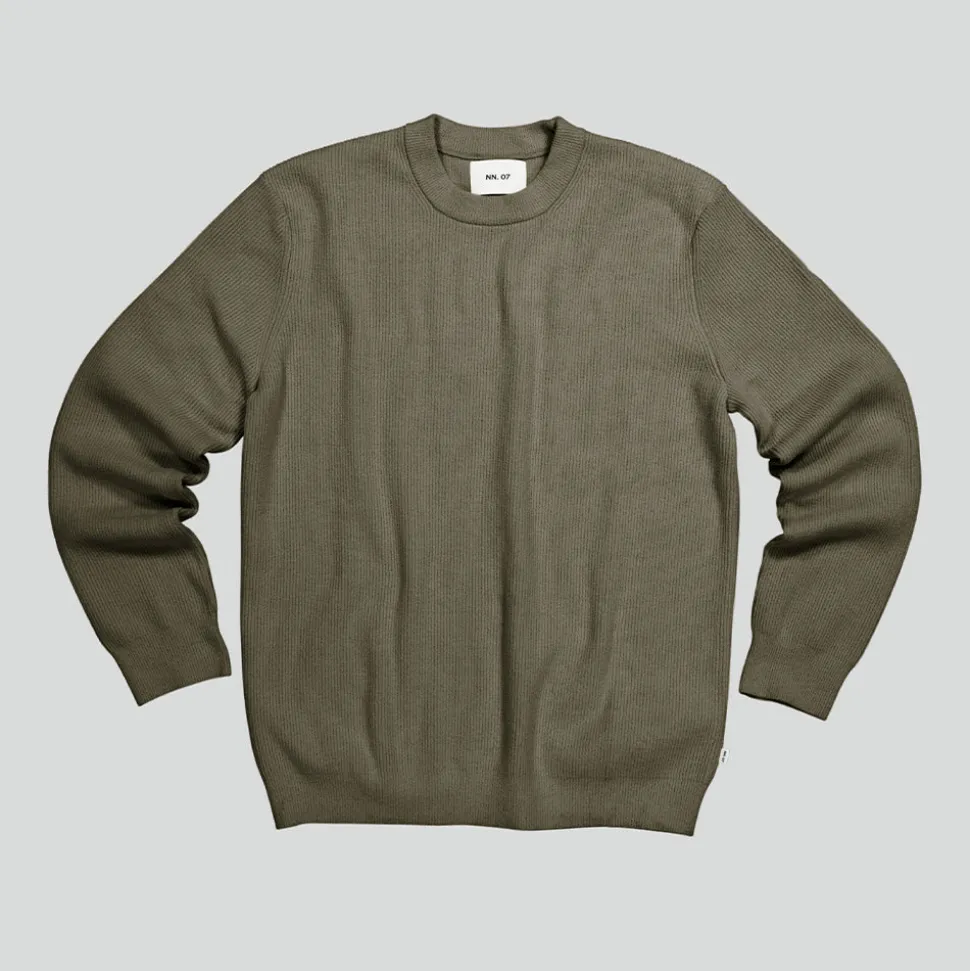 Homme NN07 Mailles-NN. 07 - Pull Danny - Kaki