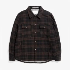 Homme Norse Projects Chemises-Norse Project - Chemise Hjalmer - Marron
