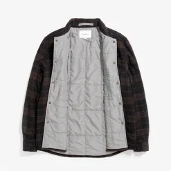 Homme Norse Projects Chemises-Norse Project - Chemise Hjalmer - Marron