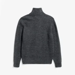 Homme Norse Projects Mailles-Norse Project - Veste zippée Hagen - Gris