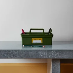 1917 NOTABLE DESIGN Filets, Paniers & Valises-Panier de rangement - Vert