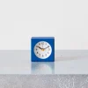 1091 LEMNOS Horloges-Petit réveil carré - Bleu