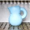 2191 HOME STUDYO Carafes-Pichet Emily - Bleu