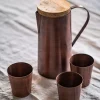 1927 DINNERWARE u0026 CO Carafes-Pichet en cuivre Mangal
