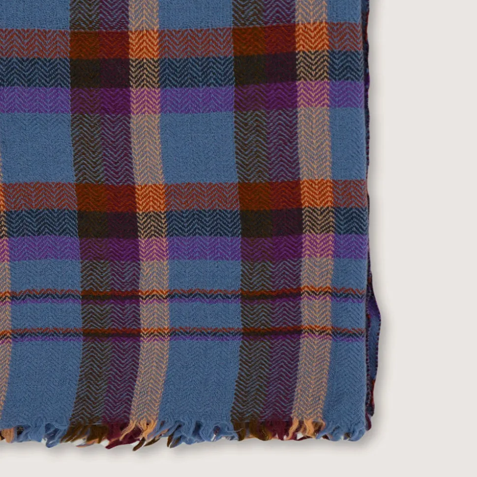 1050 MOISMONT Plaids & Couvertures-Plaid en laine n°82 - Cloud - Moismont