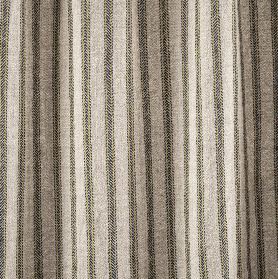 1050 MOISMONT Plaids & Couvertures-Plaid en laine n°75 - Navy Blue - Moismont