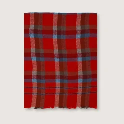 MOISMONT Plaids & Couvertures-Plaid en laine n°82 - Tomette -
