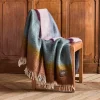 1492 MANTAS EZCARAY Plaids & Couvertures-Plaid Matisse - Bleu & Violet