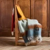 1492 MANTAS EZCARAY Plaids & Couvertures|L'esprit Merci-Plaid Matisse - Rouge & Bleu