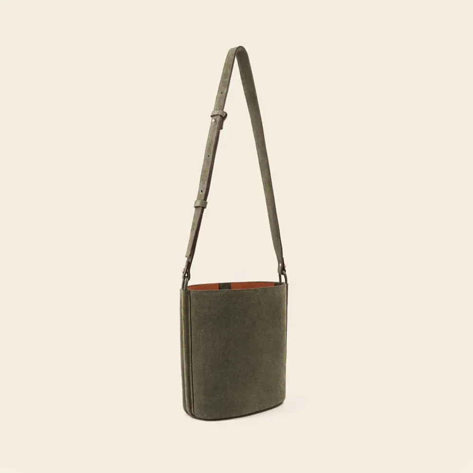 Femme PONCTUATIONS Sacs À Main-- Sac Iowa - Kaki