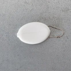 Femme 2175 DONGGUAN Les Accessoires Merci|Porte Clés-Porte clé monnaie Merci - Blanc
