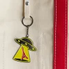 Femme 2213 HEYANG Les Accessoires Merci|L'esprit Merci-Porte-clés en métal Merci UFO - Tour Eiffel