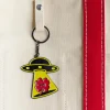 Femme 2213 HEYANG Les Accessoires Merci|L'esprit Merci-Porte-clés en métal Merci UFO - Tréfle