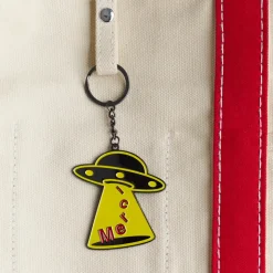 Femme 2213 HEYANG Les Accessoires Merci|L'esprit Merci-Porte-clés en métal Merci UFO - Merci