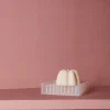 2939 YAMAZAKI Accessoires De Salle De Bain-Porte-savon en silicone blanc - Yamazaki