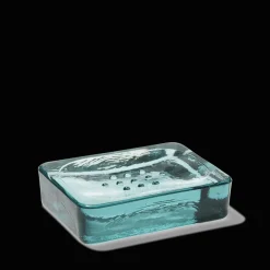1952 VIDRIOS SAN MIGUEL Accessoires De Salle De Bain-Porte-savon en verre recyclé