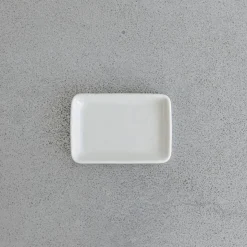 2135 MERIGOUS Accessoires De Salle De Bain|Sélection De Bain Merci-Porte-savon porcelaine - Blanc