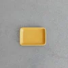 2135 MERIGOUS Accessoires De Salle De Bain|Sélection De Bain Merci-Porte-savon porcelaine - Jaune