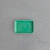2135 MERIGOUS Accessoires De Salle De Bain|Sélection De Bain Merci-Porte-savon porcelaine - Vert