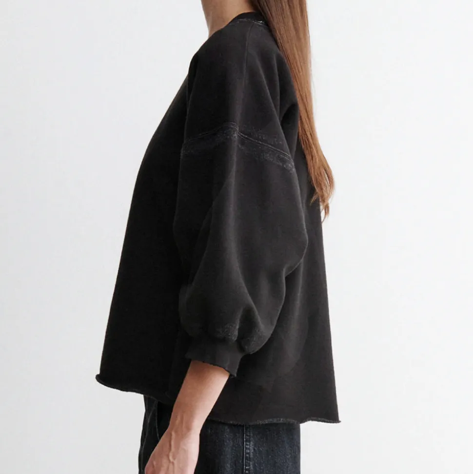 Femme Rachel Comey Sweats-- Fond Sweatshirt - Charbon