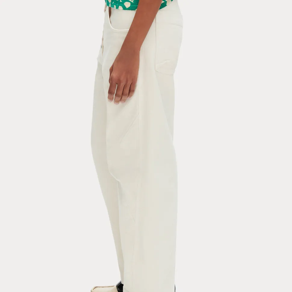 Femme Rachel Comey Pantalons-- Pantalon Elkin - Blanc