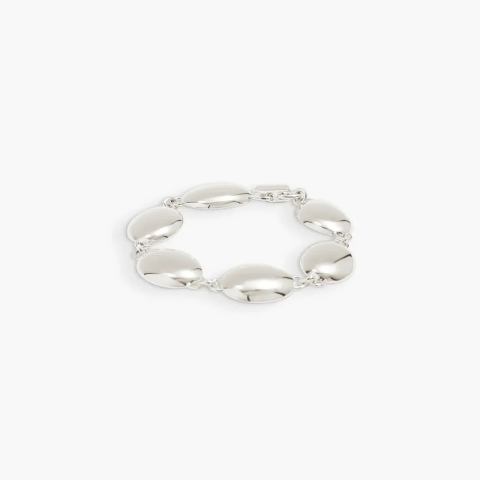 Femme RAGBAG Bracelets-- Bracelet Dualism Oval - Argent