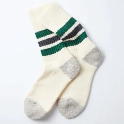 Femme Rototo Chaussettes|Chaussettes-- Chaussettes Côtelées - & Gris