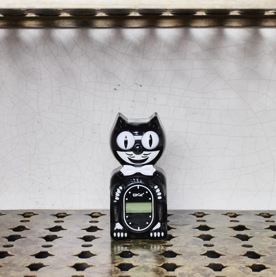 1786 KIT CAT KLOCK Horloges-Réveil Kit Cat - Noir