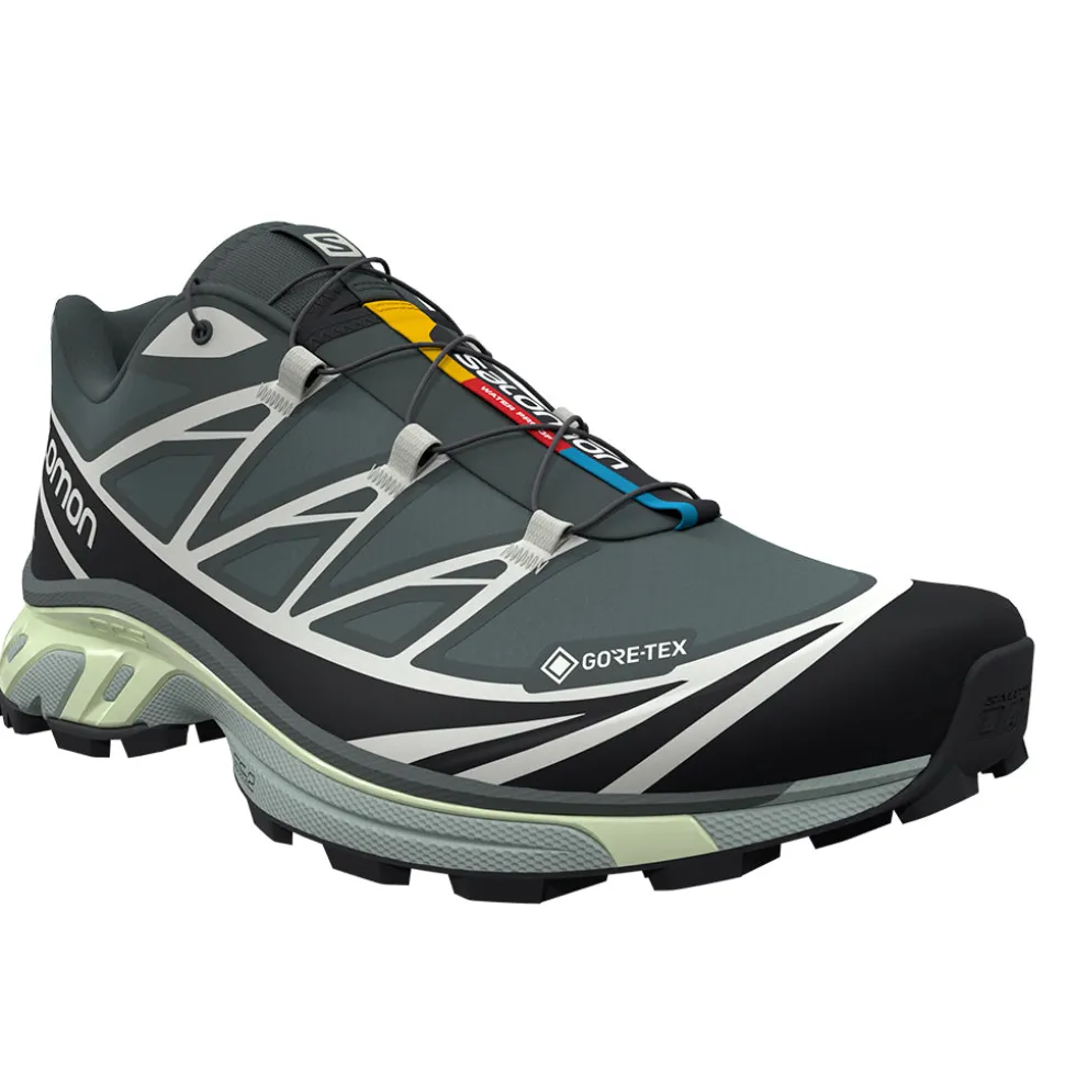 Homme Salomon Baskets-- Baskets XT-6 GTX - Lime