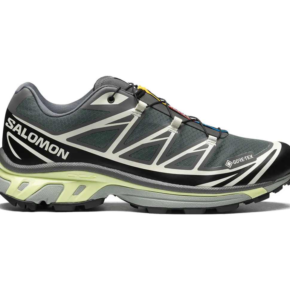 Homme Salomon Baskets-- Baskets XT-6 GTX - Lime