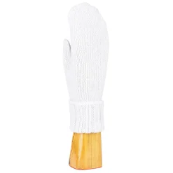 Femme Santacana Gants & Mitaines-- Moufles en laine et cachemire - Perle